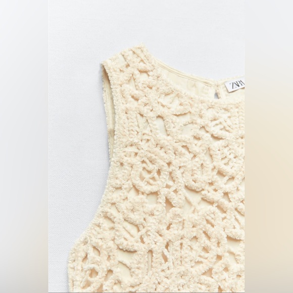 Zara Knit Midi Dress NWT - Picture 8 of 8